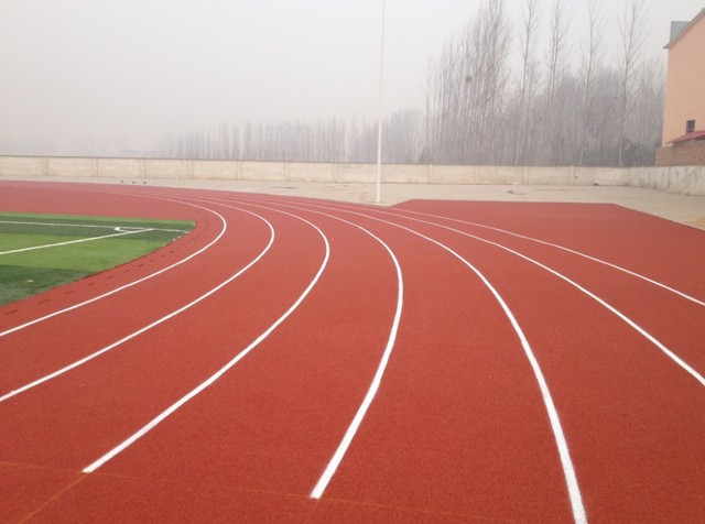 中欧体育上海幼儿园塑胶地坪工程(图1)