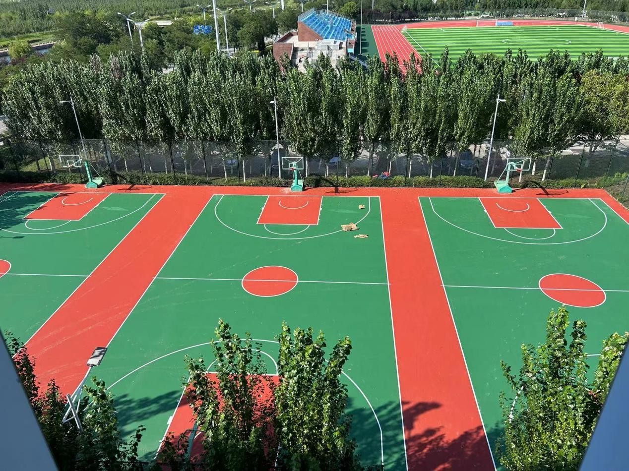 乔师傅专注环保运动场地建设为随州文帝学校体育运动保驾护航(图6)